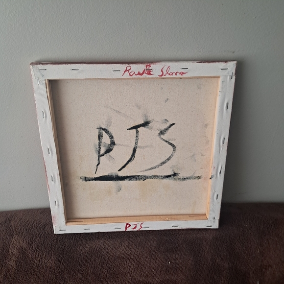 Bob Ross Inspired Hand Painted Canvas Oil Paint Landscape Woods - Picture 6 of 6